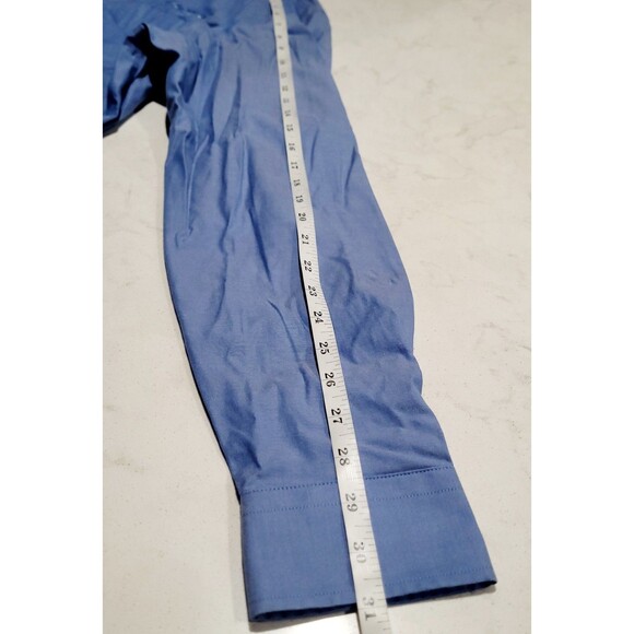 Team Hendrick Collection By Oobe Men's 16 1/2 34/35 L/S Blue Employee Tech Shirt - Picture 5 of 12